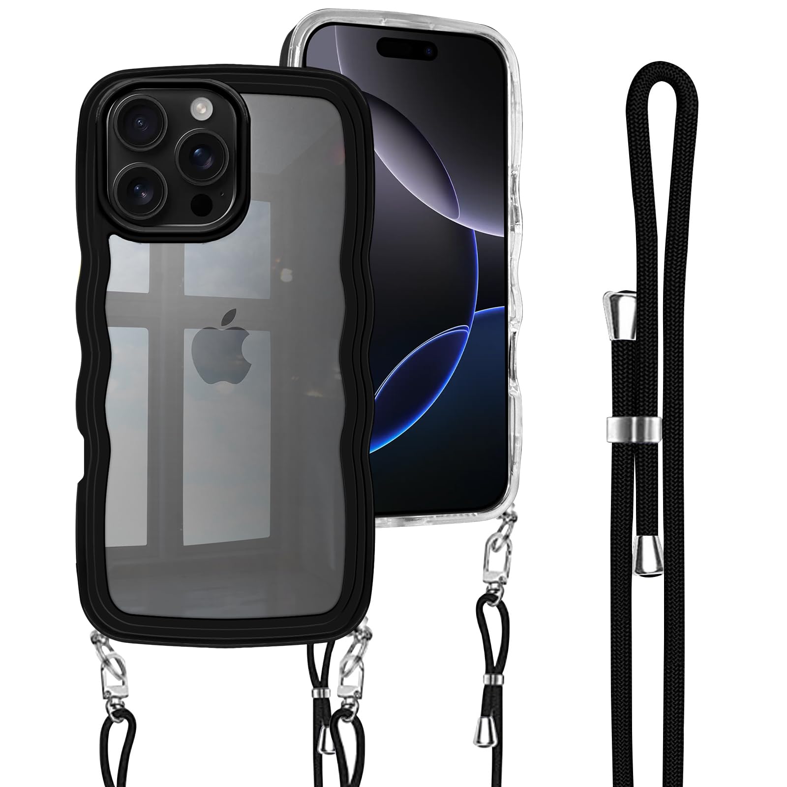 Amazon.co.jp: Shengkawang iPhone 16 Pro Max 用 ケース ショルダー